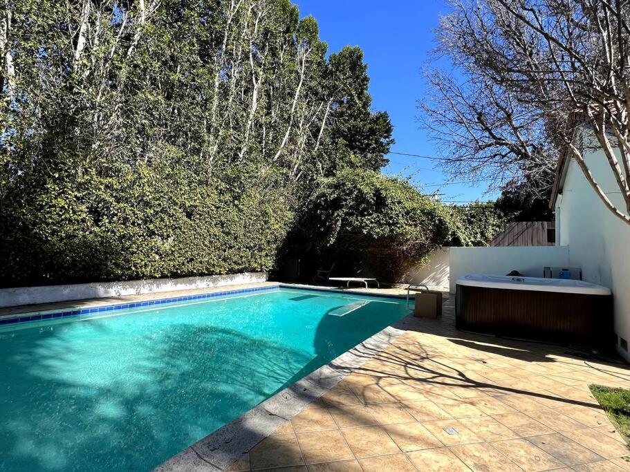 Stylish Mediterranean Villa, Pool, Jacuzzi, Hollywood & Malibu Bliss 洛杉矶 外观 照片